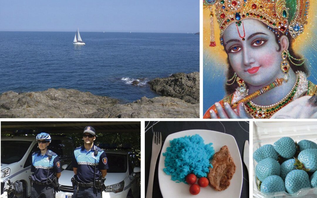 Características del color azul