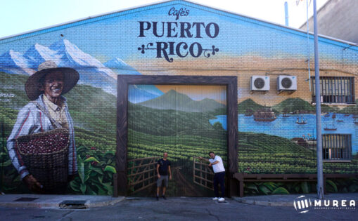 Mural para Cafés Puerto Rico. Madrid 2025. Mural para Cafés Puerto Rico. Madrid 2025.