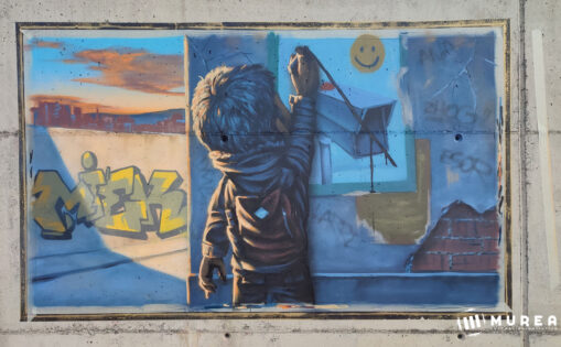 1º Premio en el concurso de graffiti de Polarte (Pola de Siero) 2024.